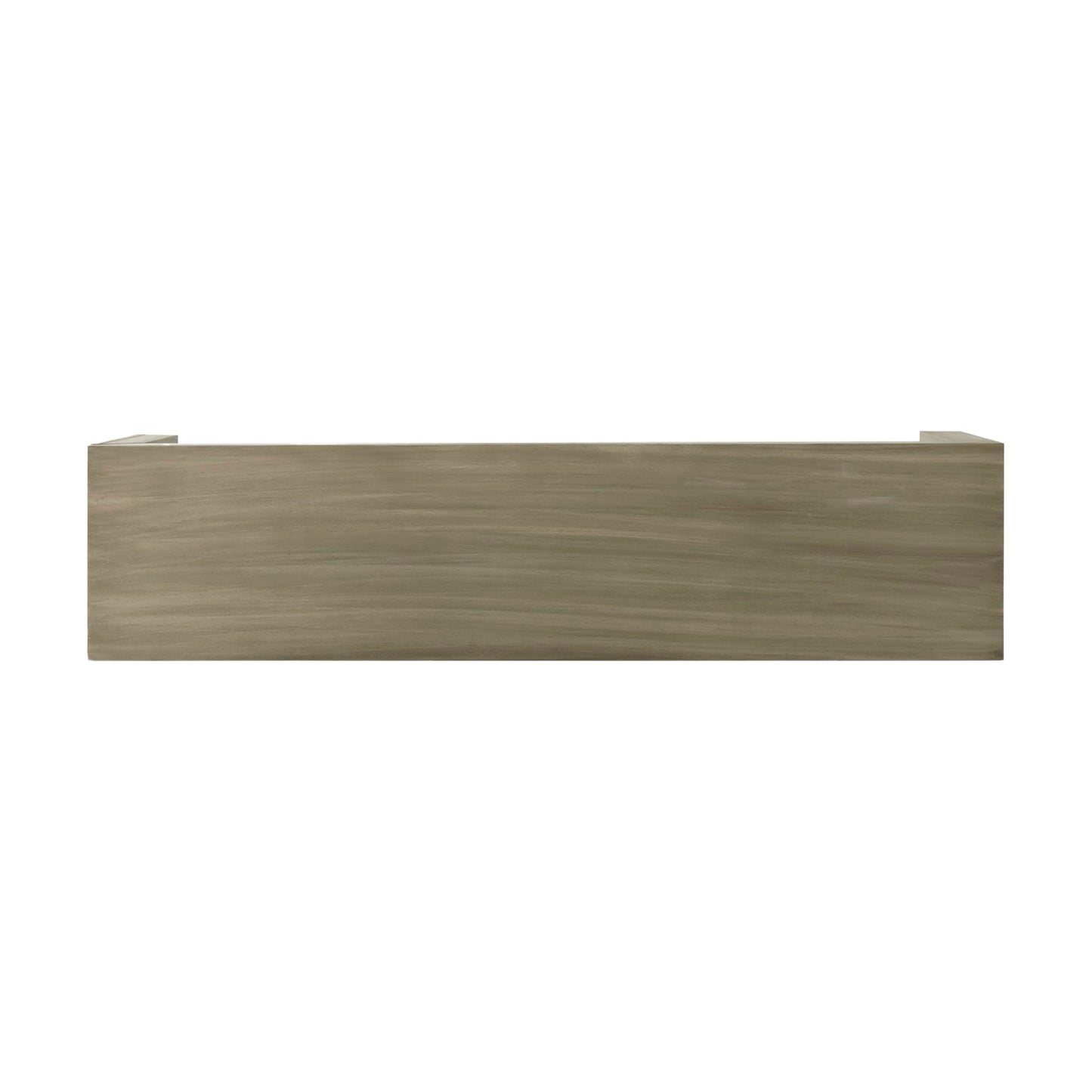 Merax 63 Inch Wood Dining Bench, Solid Acacia Wood Entryway Bench, Wooden Farmhouse Bench for Dinner Table, Kitchen, Bedroom, Living Room, Plants, Easy Assembly, Grey+Taupe