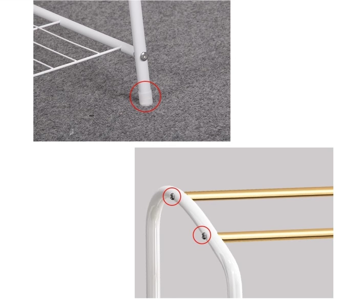 BIOMICE Floor Towel Rack 3 Tier Freestanding Towel Rack Floor Towel Holder with Bottom Shelf Metal Bath Towel Stand Organizer for Bathroom Freestanding Towel Racks