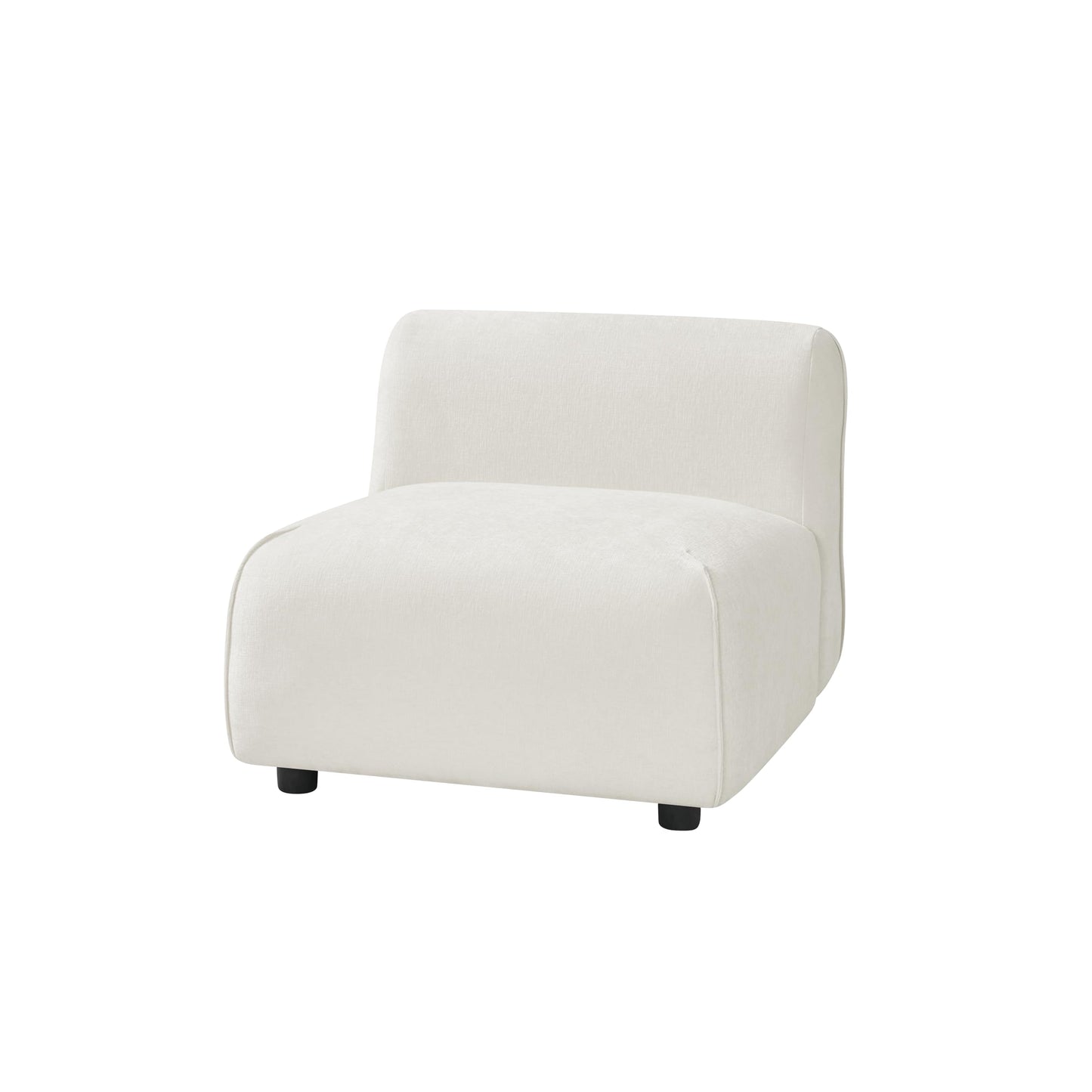 Christopher Knight Home Milio Modern Accent Chair with Ottoman Foot Rest, Wooden Frame Club Chair and Ottoman, Comfy Living Room Lounge Chair with Coffee Table, Single Sofa and Footstools, Beige