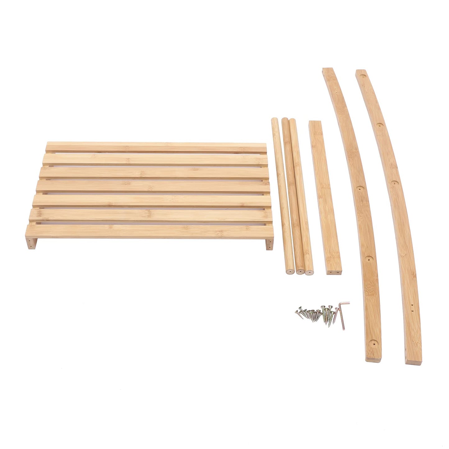 3 Tier Bamboo Towel Rack Stand Free Standing Blanket Rack Drying Rack with Bottom Storage Shelf for Bathroom Living Room