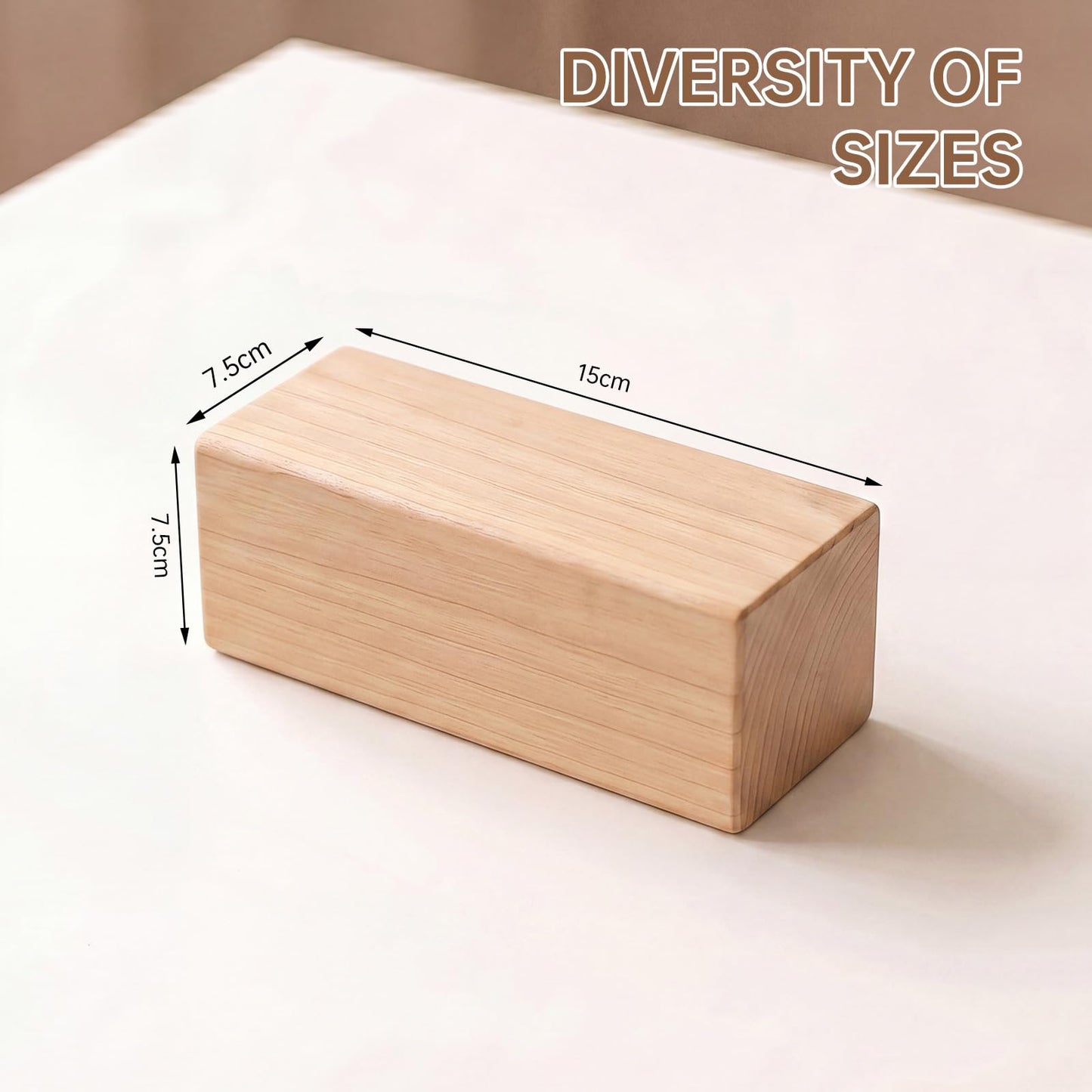 Basswood Carving Blocks - 4 Pack 6 x 3 x 3 inch Whittling Bass Wood Blocks Wood Carving Kit for Beginners, Soft Woodworking Blanks for Whittling, Use for Home, Crafts, Arts, DIY Projects