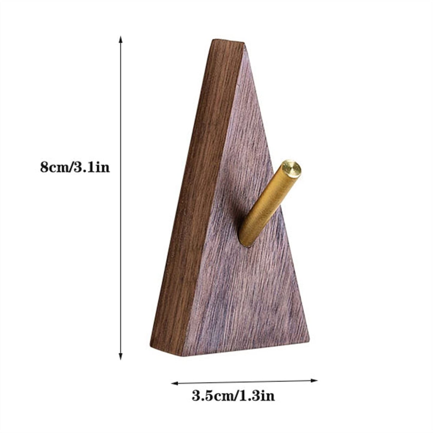 GAORUIFENG Wall Mounted Coat Rack Wall Hanging Coat Rack, Wooden Hook, Coat Hook, Simple Shelf for Entrance, Living Room, Bedroom, Wardrobe, Porch, Kitchen Coat Rack Tree (Color : 1) (B)