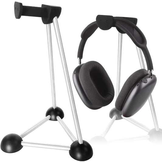 AJKTHGE Headphone Stand, Desktop Headset Holder, Desk Earphone Stand, Gaming Headsets, for SteelSeries/Logitech/HyperX/Sony/Beats/Sennheiser/Anker/Xbox, and All Headphones.(Red) (Black)