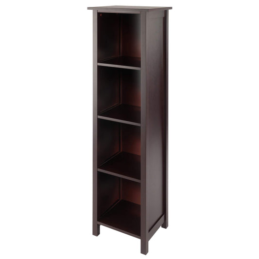 Winsome Wood Milan Storage/Organization, Tall, Antique Walnut