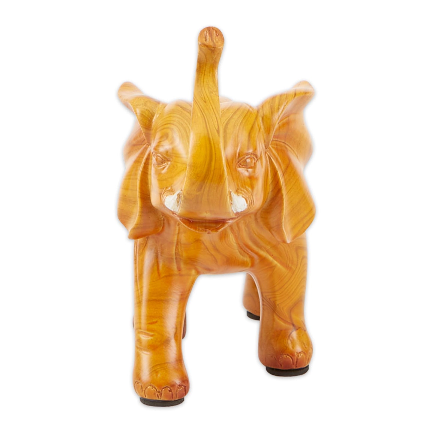 Zingz & Thingz Savannah Jungle Collection Decorative Animal Figurine, Lucky Elephant, 6.375x2.625x5.125