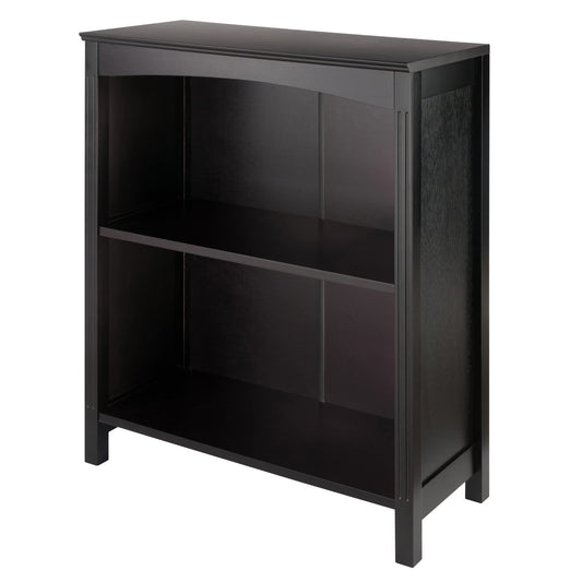 Winsome Terrace Solid/Composite Wood 3-Tier 26-Inch Wide Storage Shelf, Espresso (92327)