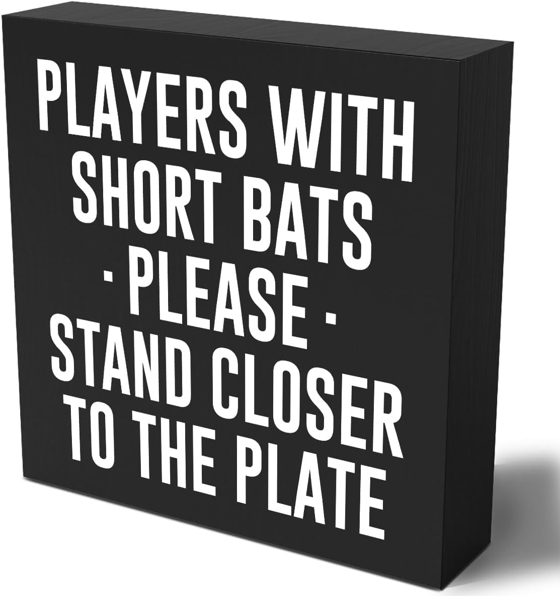 Cosrkee Bathroom Decor Rustic Humor Wood Sign Desk Decor Black Wooden Box Sign For Bathroom Home Sitter Counter Centerpieces Shelf Toilet Bedroom Washroom Table Guest Restroom Half Bath Decor 7x7 Inch