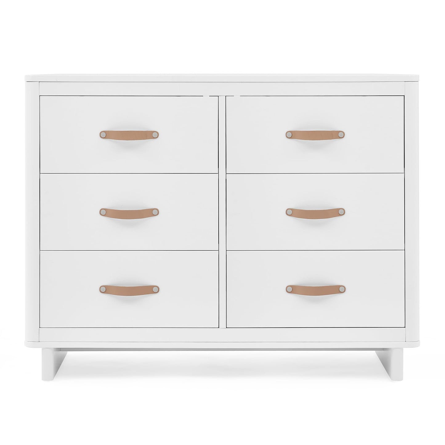 babyGap Skye 6 Drawer Dresser with Interlocking Drawers by Delta Children - Greenguard Gold Certified, Bianca White
