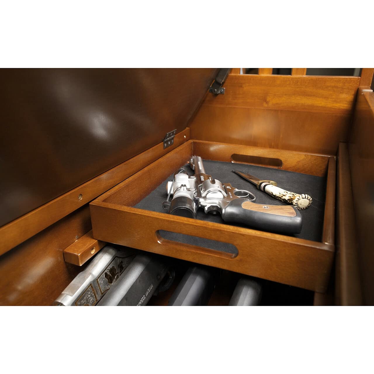 American Furniture Classics Model 504 Entryway Gun Concealment Bench
