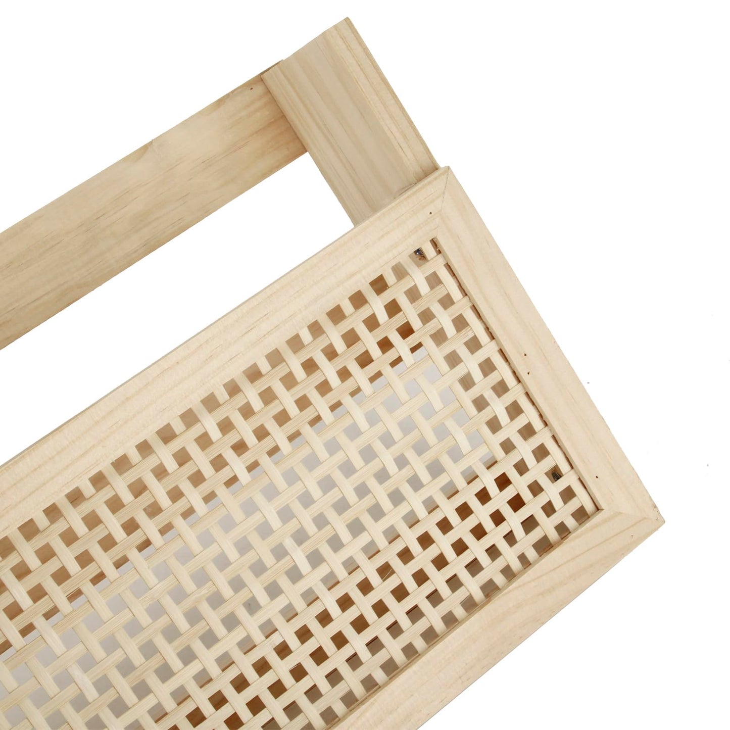 YRLSOTGE Wooden Magazine Rack Wall-Mounted DIY Home Decor Magazine Holder Mail Sorter for Office Entryway Kids’ room and Living Room.