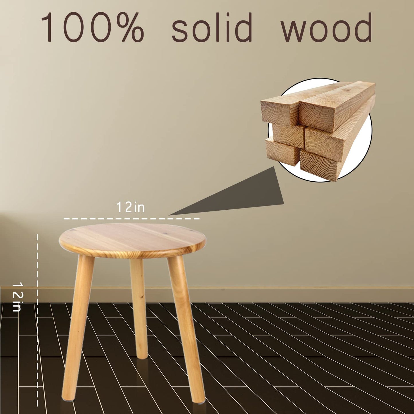Ethuh Plant Stand stool for Plant Small Plants Stand - Plant Table Mid Century Plant Stands