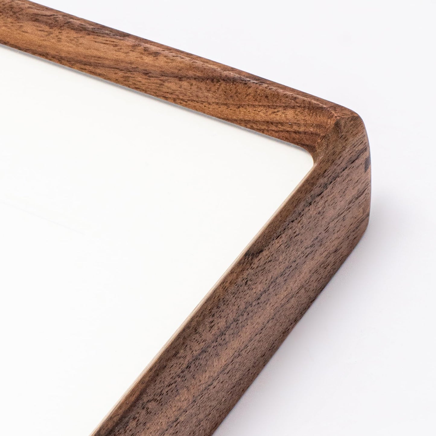 Husteria 16x20 Picture Frame in Natural Walnut Wood, Solid Wooden Photo Frames Matted to 12x16, Gallery Poster Frames for Wall Mount