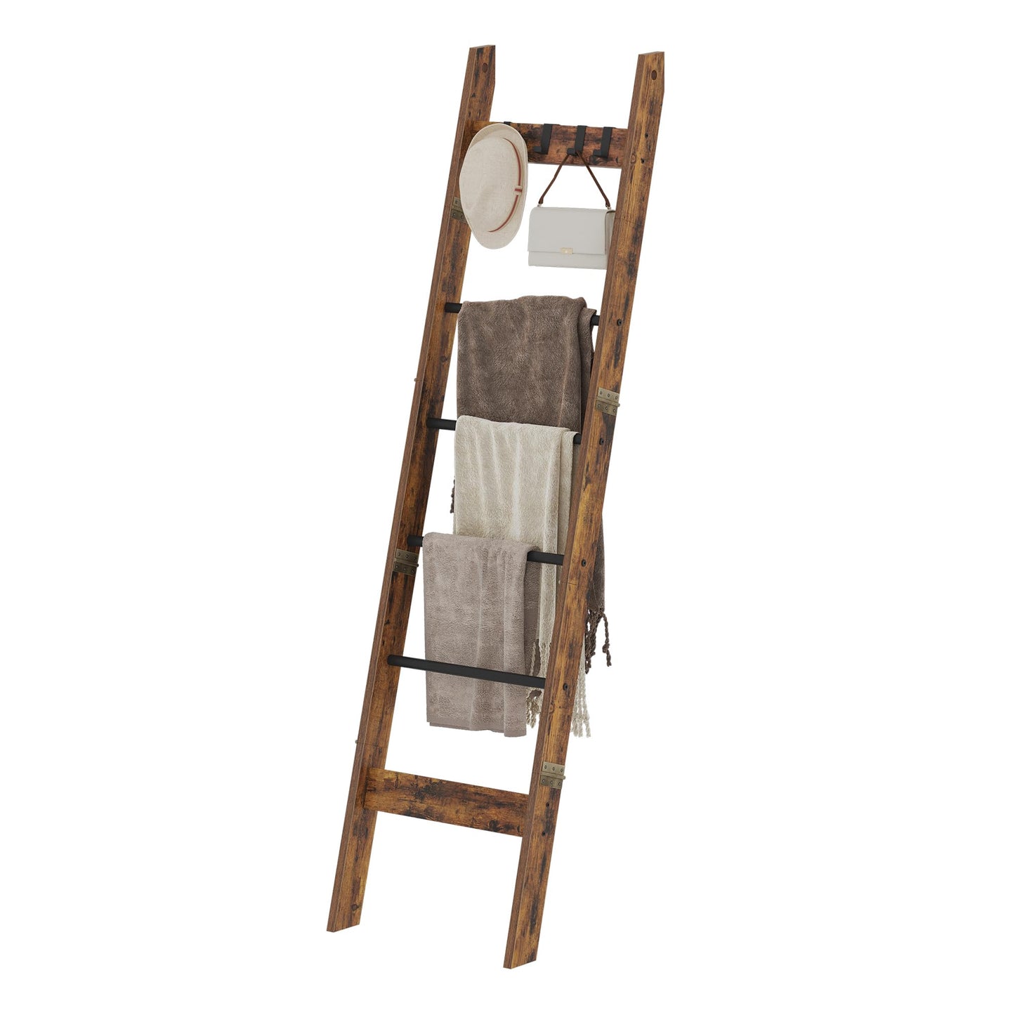 Hzuaneri Blanket Ladder Shelf for Living Room BR31501B BR35801B