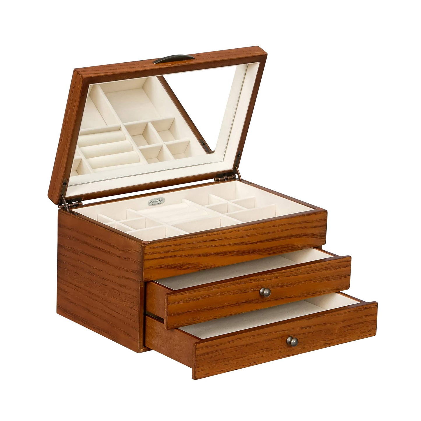Mele and Co Selma Wooden Jewelry Box