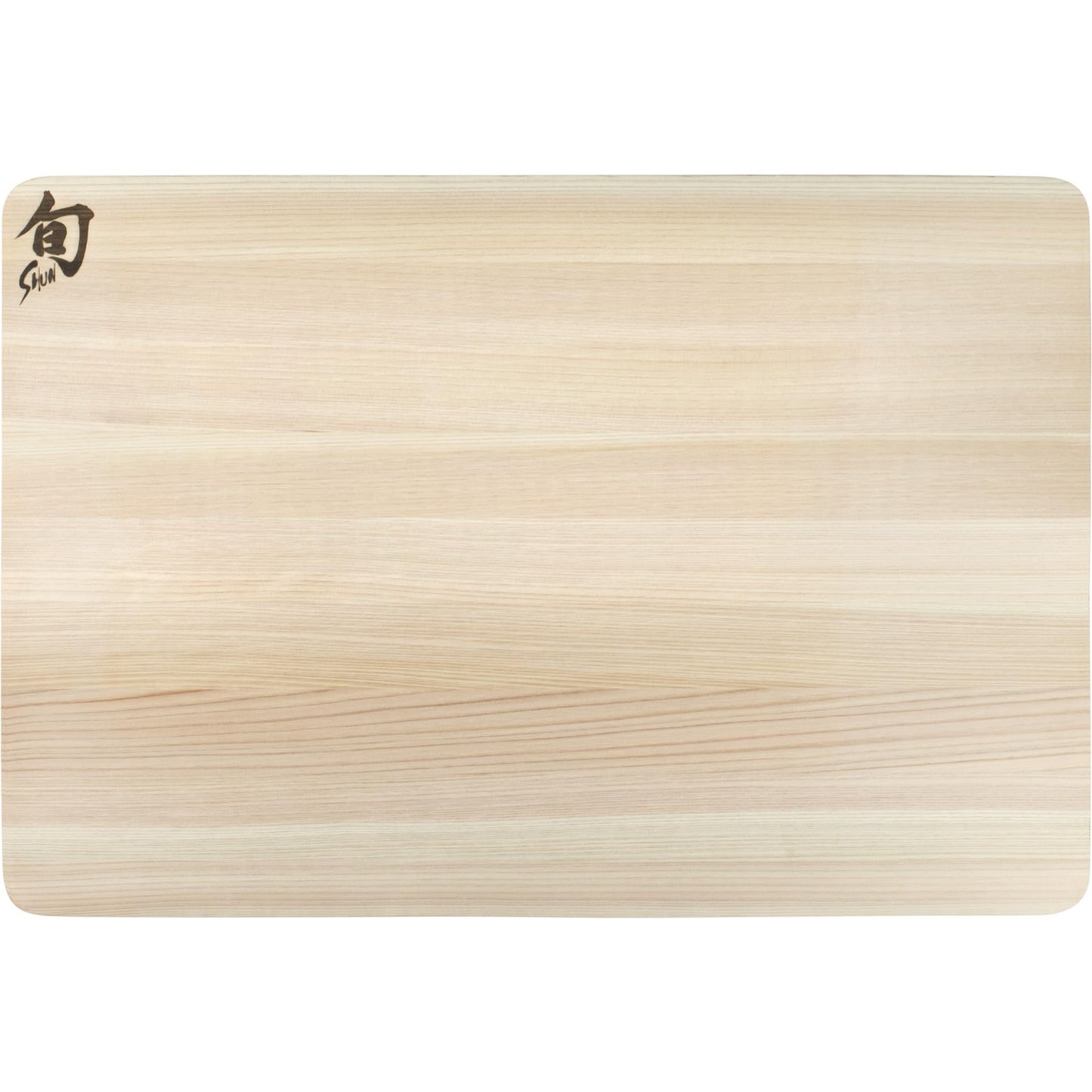 Shun Cutlery Medium Hinoki Cutting Board, 15.75" x 10.75" Wooden Japanese Chopping Board for Kitchen, Medium-Soft Wood Preserves Knife Edges, Forest Stewardship Council Certified