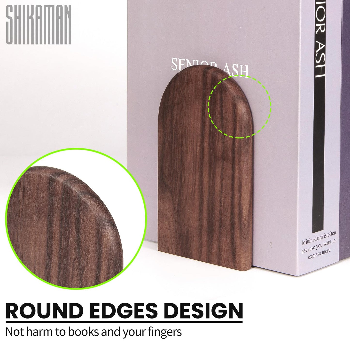 Book Ends,Bookends Wood Book Ends Universal Economy Bookend (16, Medium)