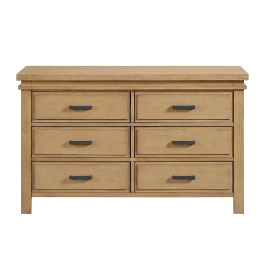 Soho Baby Mystic 6-Drawer Dresser, Honey Wood