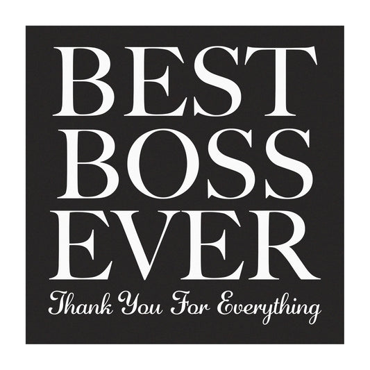 JennyGems Boss Gifts, Best Boss Ever Wooden Sign, Going Away Retirement Gifts, Shelf Decor and Wall Hanging, Made in USA