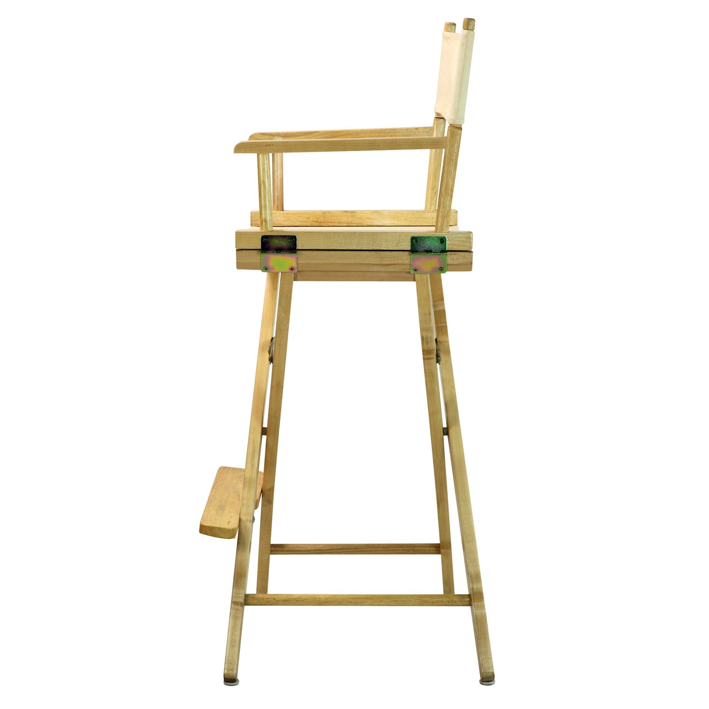 Casual Home 30" Director's Chair Natural Frame-with Wheat Canvas, Bar Height