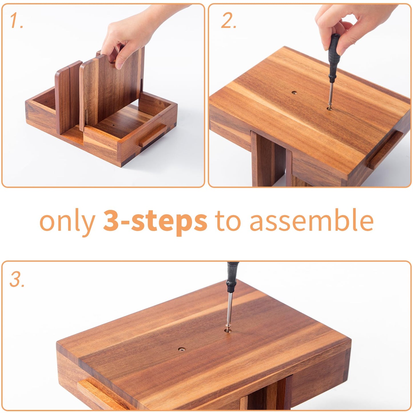 Napkin Holder for Table, Wooden Napkin Holder with Salt and Pepper Shakers Caddy, Rustic Napkin Holders for Kitchen Dining Room Table Decor, Standing Wood Napkin Dispenser for Indoor & Outdoor Use
