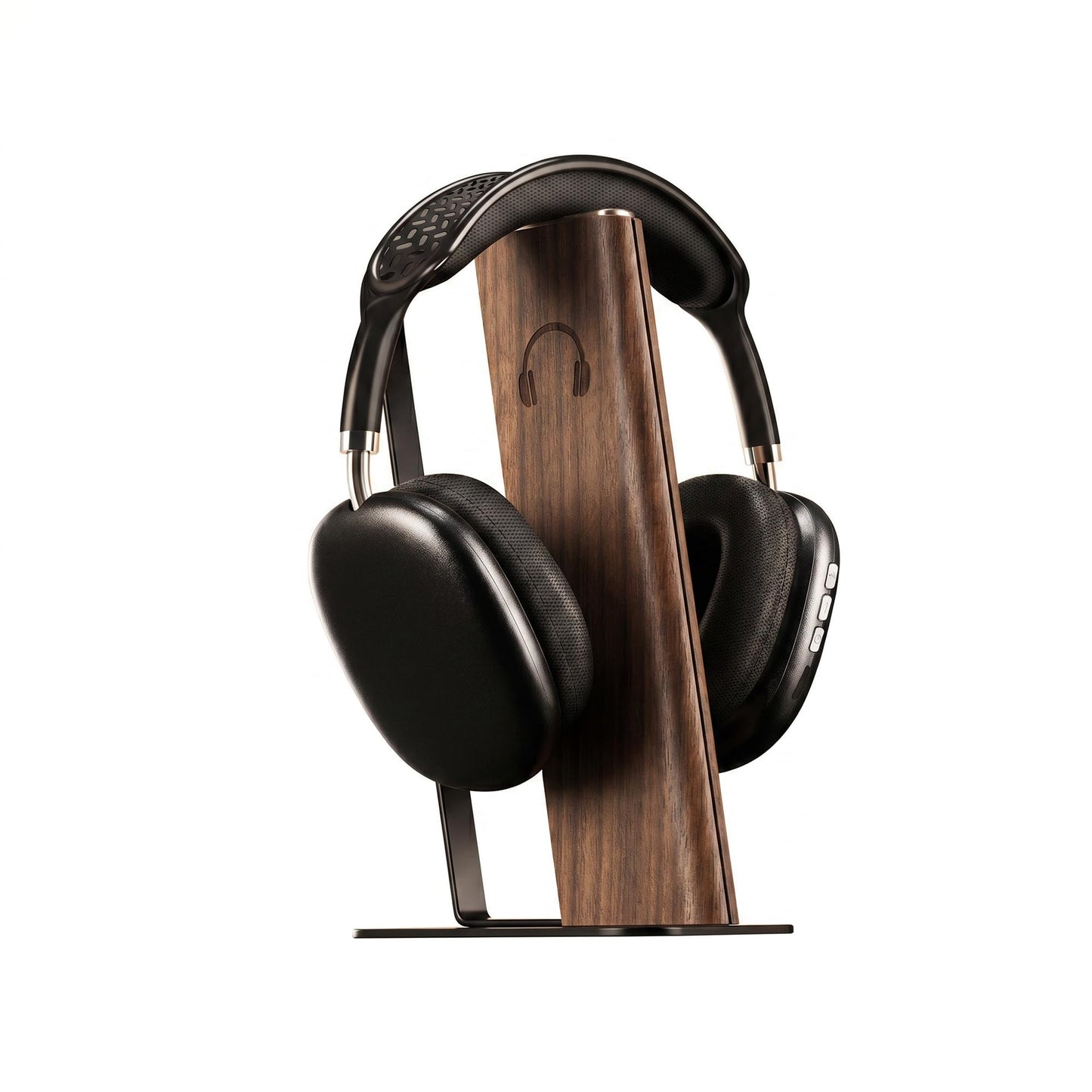 Gunking Headphone Stand with Floating Arc Design — Sculptural Desk Headset Holder for Gaming & Office, Universal Fit for Sony, Bose, AirPods Max & More