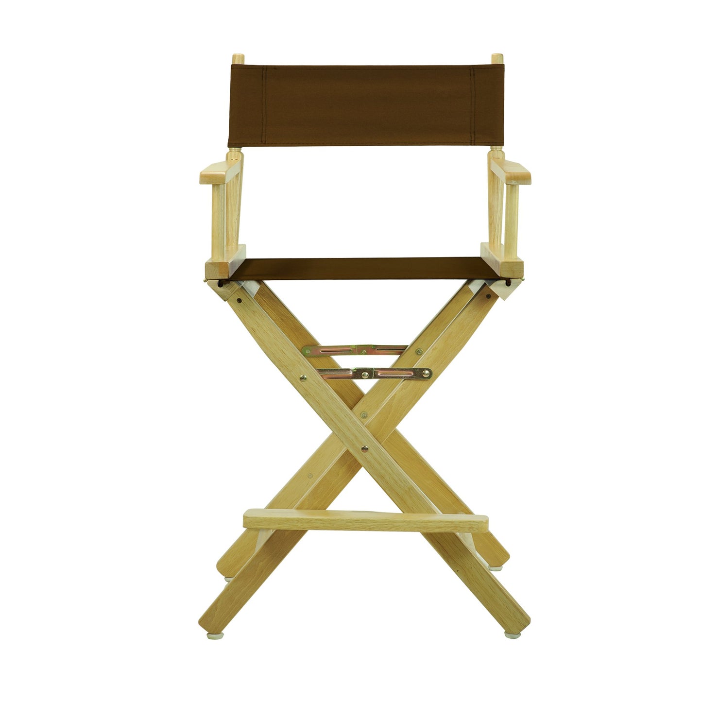 Casual Home 220-00/021-45 Director Chair 24" - Counter Height Natural Frame/Brown Canvas
