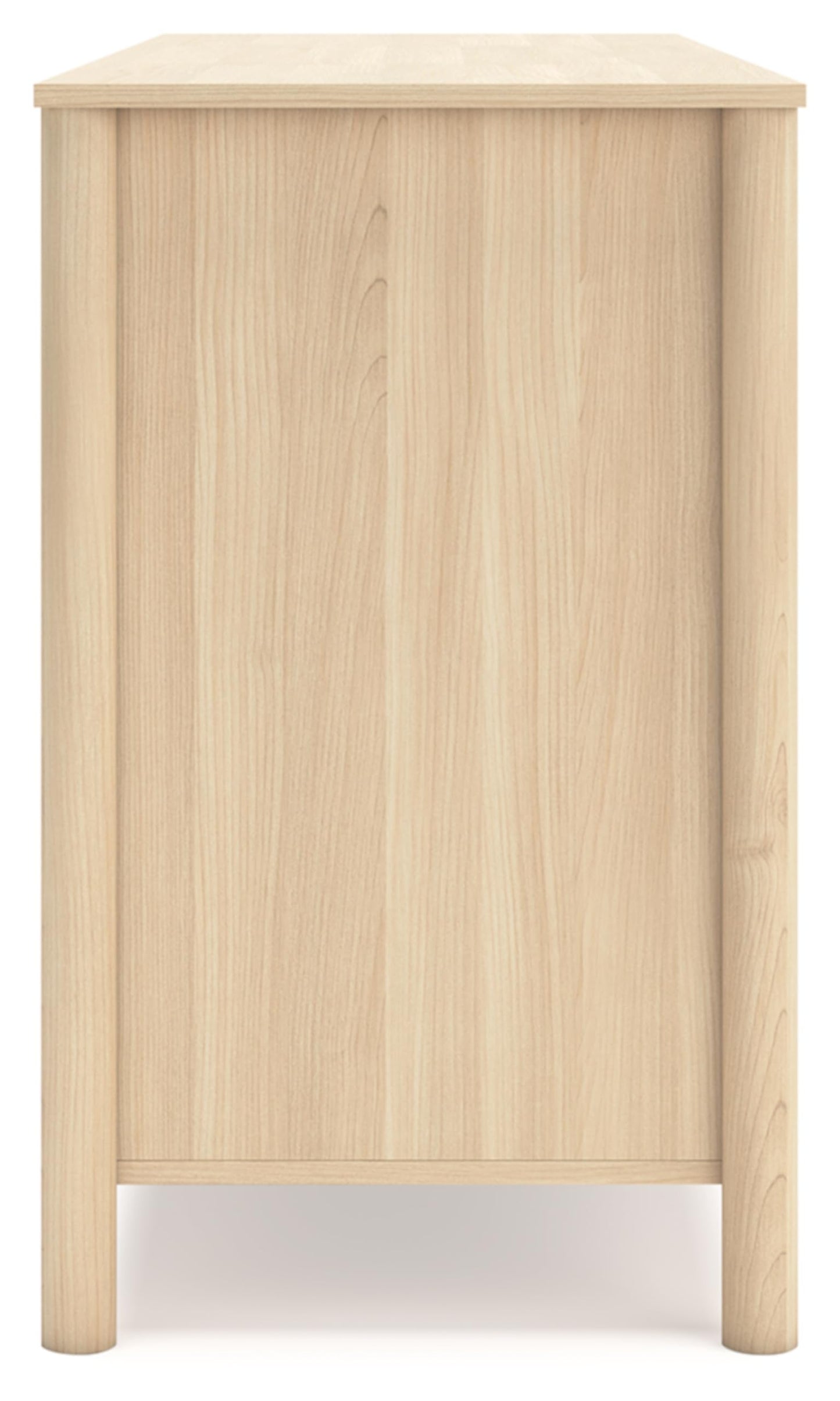 Signature Design by Ashley Cabinella Casual Dresser with 6 Smooth-Gliding Drawers, Meets ASTM International Safety Standards, Light Brown Finish, 61.57' W