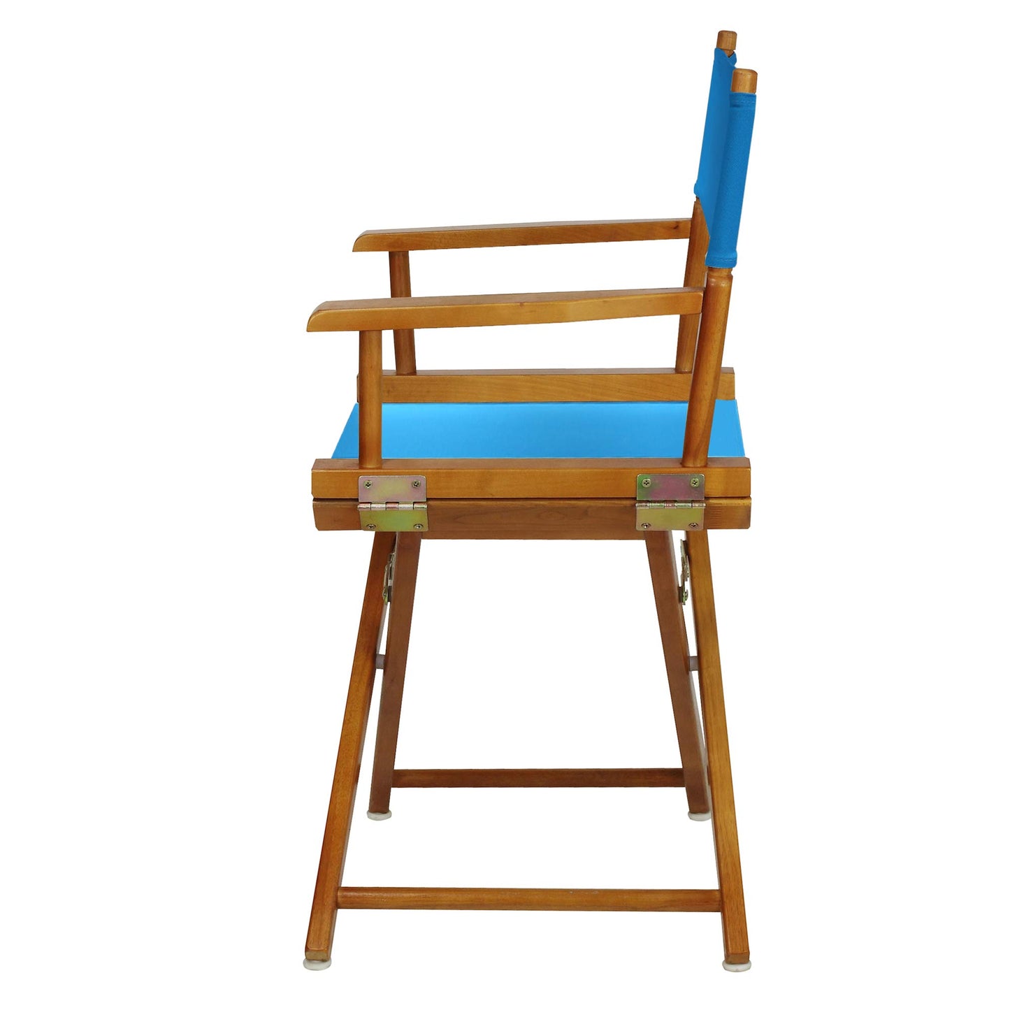 Casual Home 200-55/021-27 Director's Chair Canvas 18" - Classic Height Honey OakFrame/Turquoise