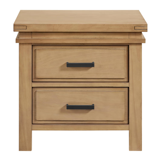 Soho Baby Mystic 2-Drawer Nightstand, Honey Wood