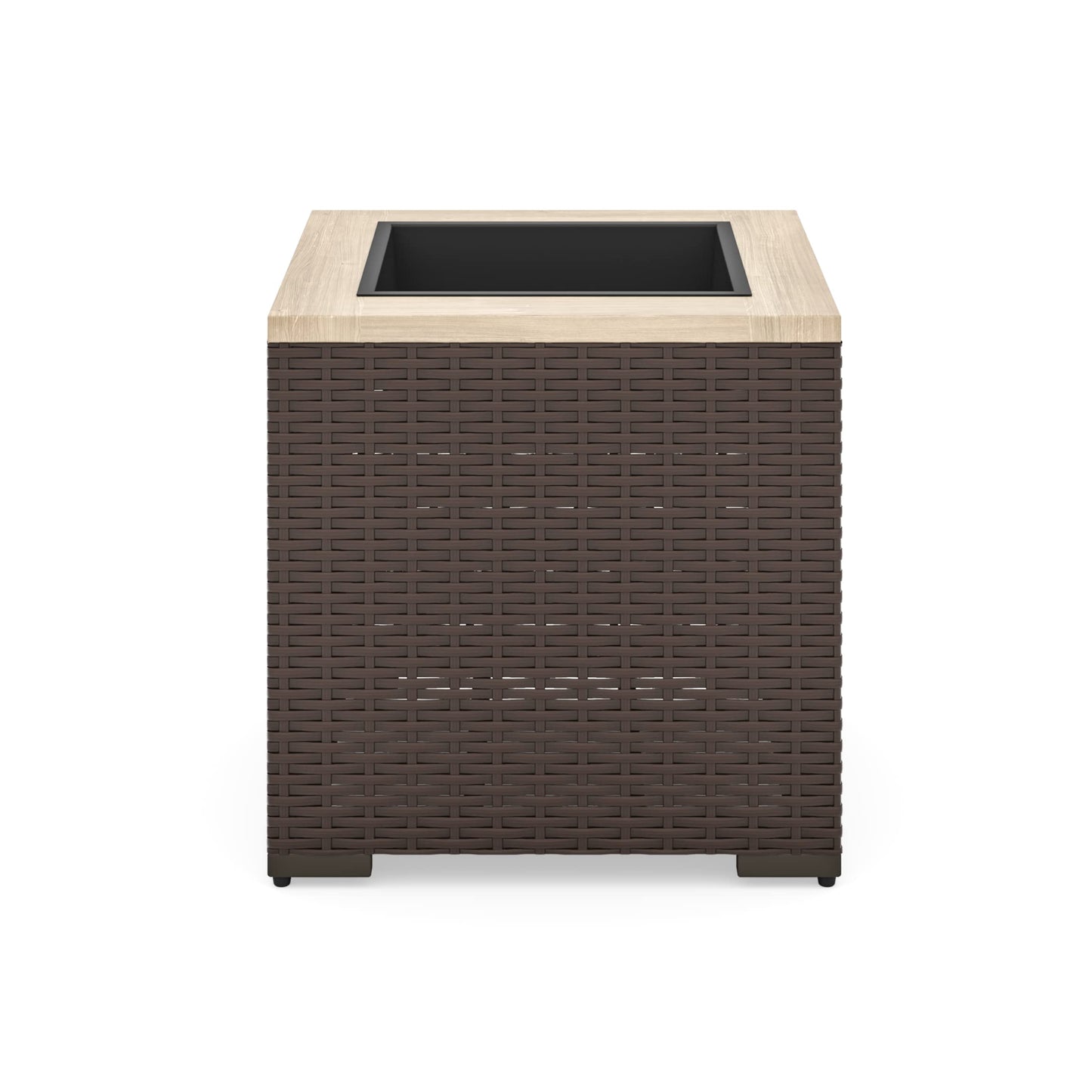 homestyles 6800-24 Palm Springs Outdoor Planter, Beige/Brown
