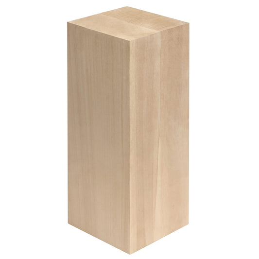 BeaverCraft Basswood Carving Blocks BW1 Large Wooden Block 10x4x4 Inches - Soft Whittling Wood - Basswood for Carving - Unfinished Wood for Crafts