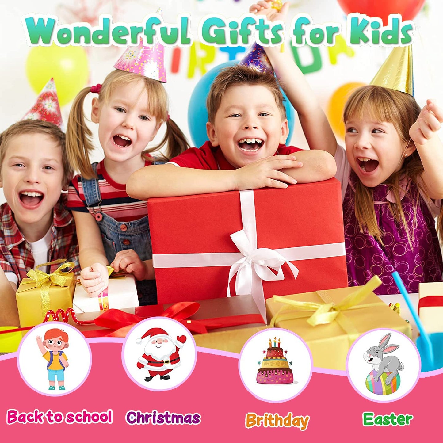 Kids Musical Instruments Sets, Non-Toxic Musical Toy, Wooden Percussion Instruments Toys Tambourine Xylophone for Kids Playing Preschool Education, Promotes Early Learning for Boys Girls Gift