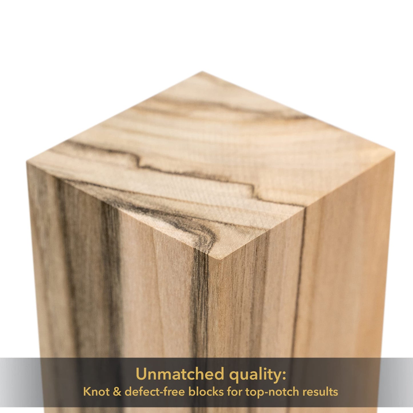 BeaverCraft Walnut Wood for Carving BW10 pcs Wooden Blocks for Whittling and Crafts - Wood Carving Blocks for Creative Projects