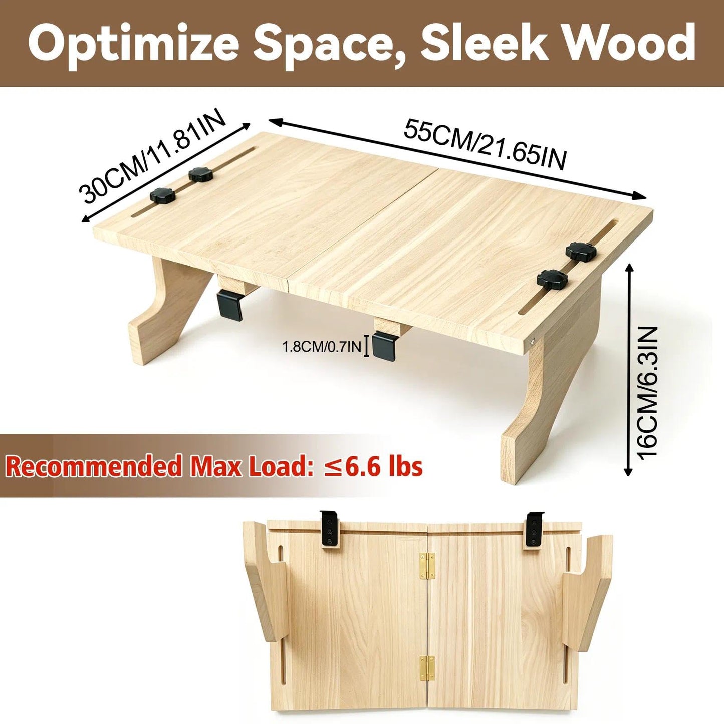 oyhqes Windowsill Plant Shelf Stands for Indoor Plants, 21.65 x 11.81 x 6.3 Inches, Floating Wooden Shelf with Brackets, No Drilling Required, Perfect for Cat Perch & Planters