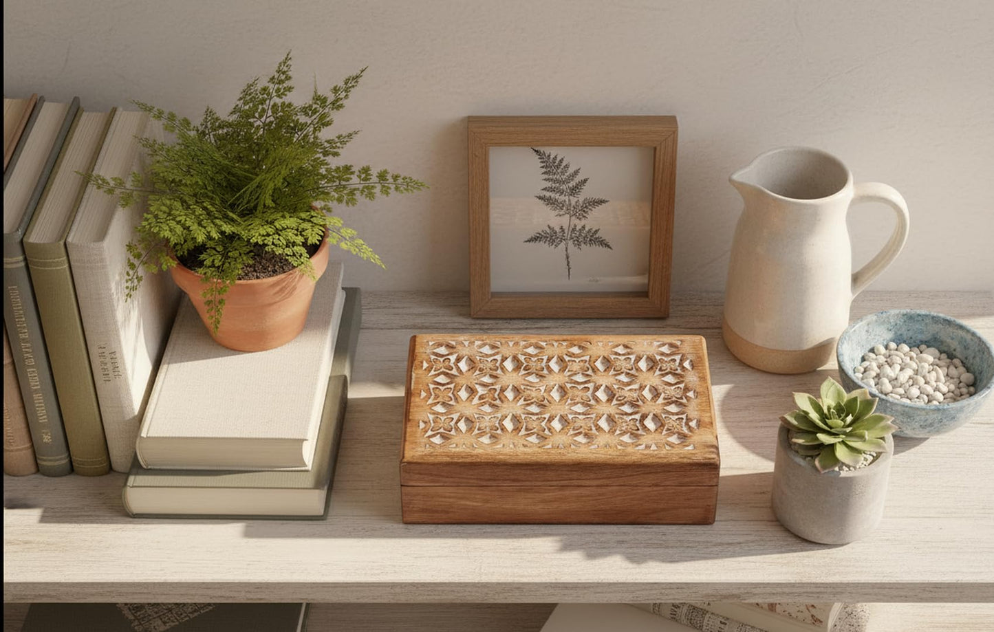 Great Birthday Gift Ideas Handmade Decorative Wooden Jewelry Box Jewelry Organizer Keepsake Box Treasure Chest Trinket Holder Watch Box Storage Box Housewarming Gifts Women