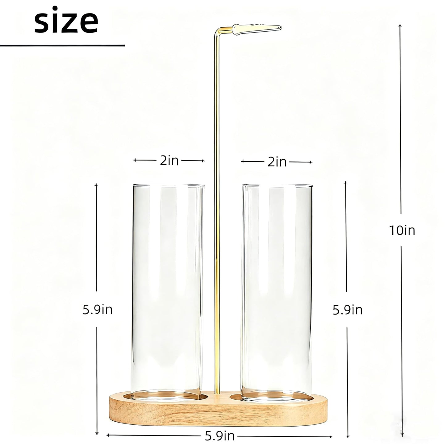 Moocervi Glass Natural Incense Holder,Warm Minimalism Incense Sticks Burner Holder with Storage,Hang Upside Down Incense Holder for Sticks with Glass Ash Catcher for Meditation Yoga Room (Natural)