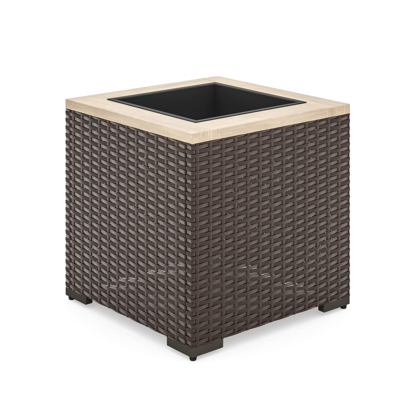 homestyles 6800-24 Palm Springs Outdoor Planter, Beige/Brown