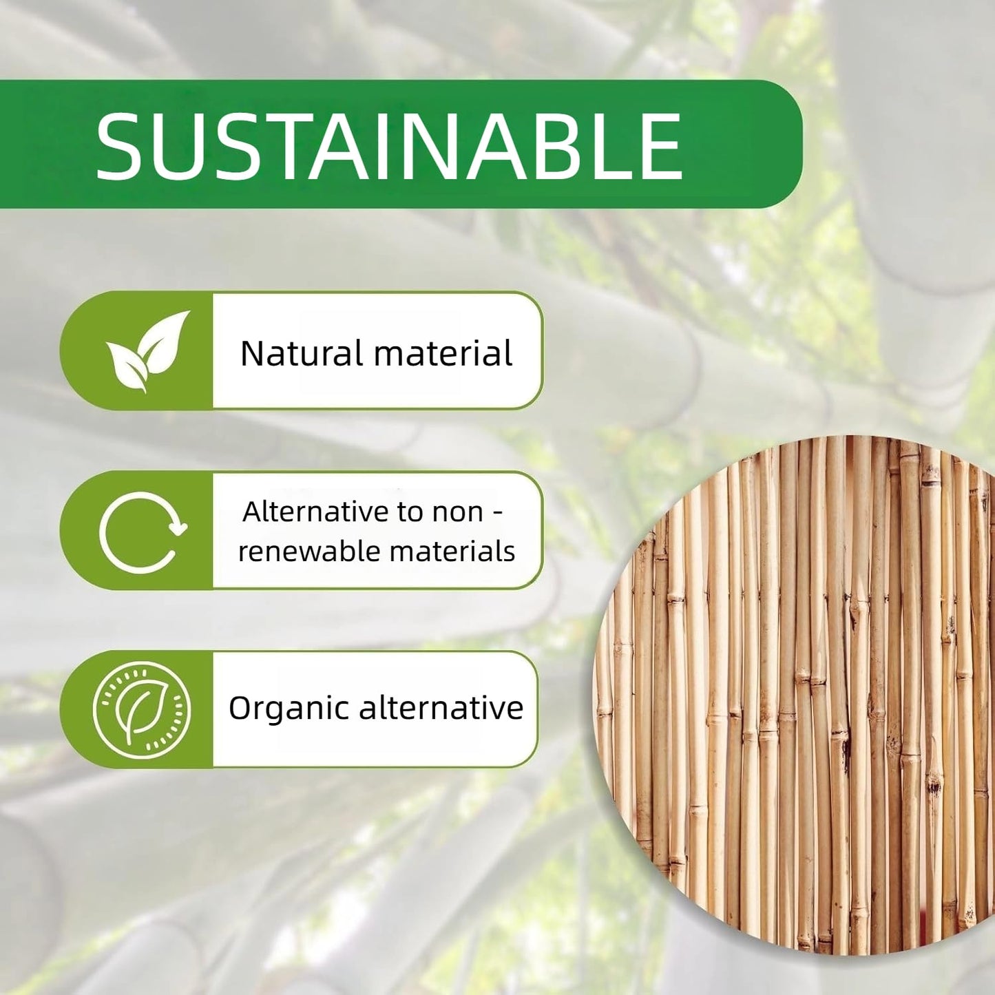 Moromyse 60 Pack Bamboo Stakes for Plant 5 Feet (58inch) with Twist Ties Bamboo Sticks Plant Support Garden Stakes Poles for Tomatoes Cucumber Grapes Pole Beans Trees Potted Dahlia Flowers