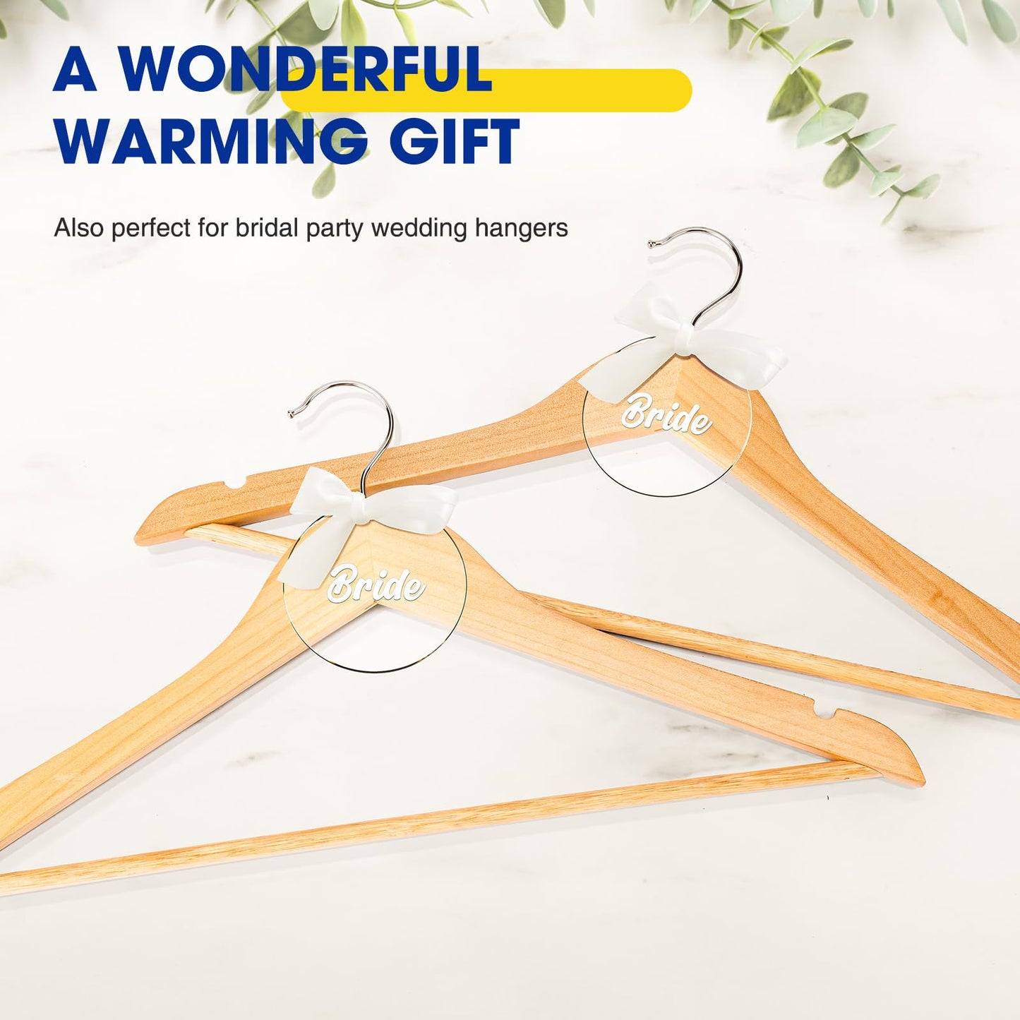 Korpai 30 Pack Wooden Hangers,Wooden Clothes Hangers with Smooth Pant Bar and Shoulder Notches,Heavy Duty Hangers with 360-Degree Rotatable Hook, Coat Hangers for Coats,Shirts,Dress,Pants,Natural