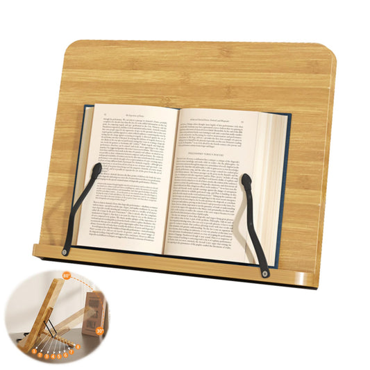 GCFTIFF Adjustable Recipe Book Holder,Multi-Use for Cookbook,Tablet
