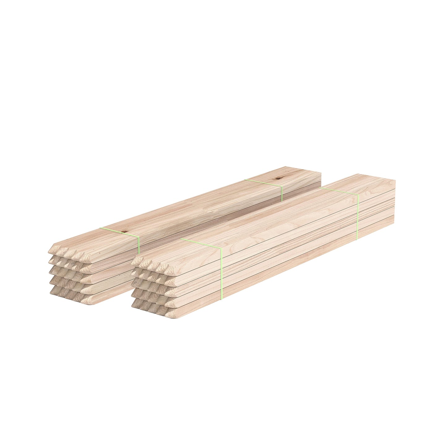 Greenes Fence 2 Ft. Wooden Garden and Sign Post Stakes (50-Pack)