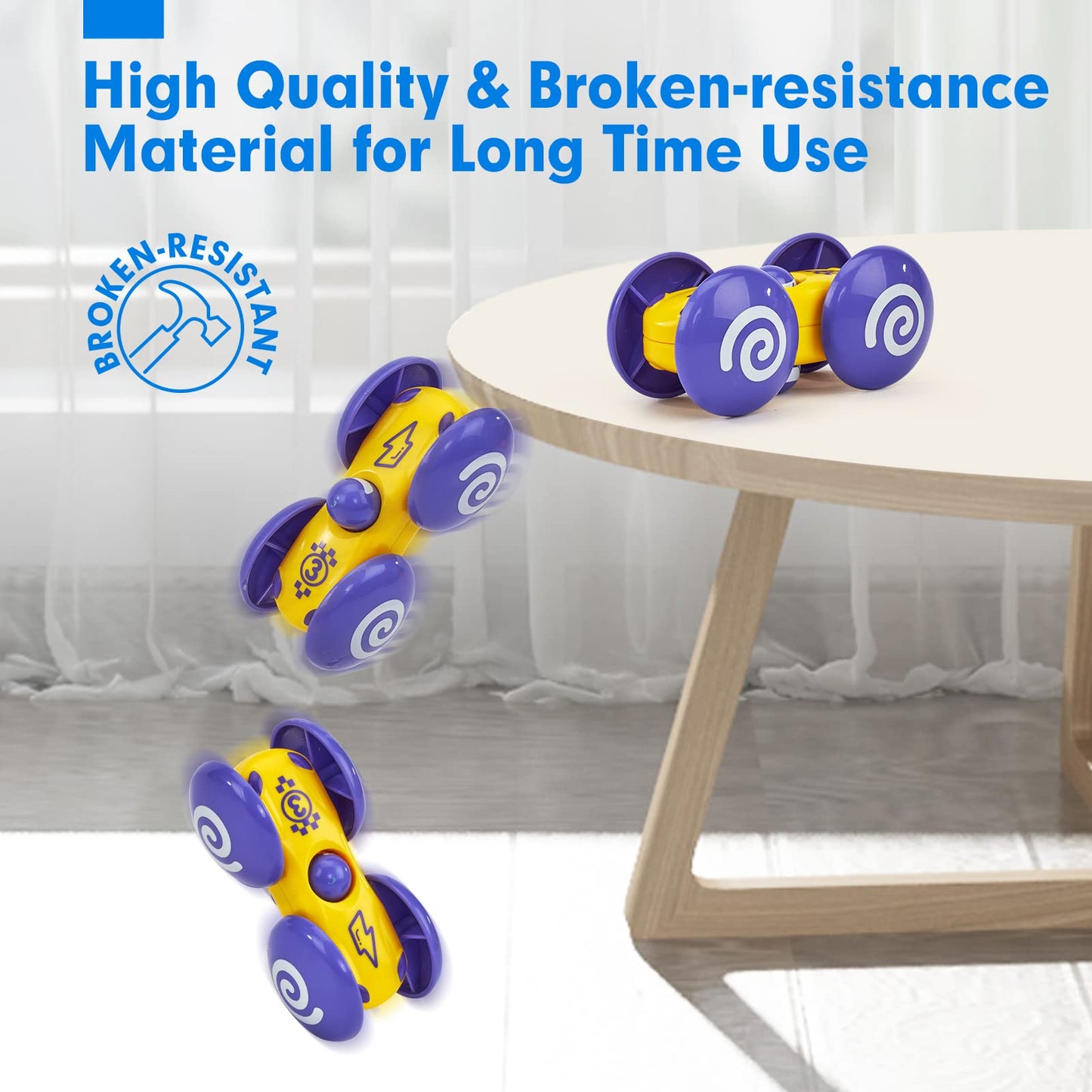 hahaland Ball Drop Toys for 1 Year Old, 2 in 1 Pound a Ball & Car Ramp Montessori Toys for 1 Year Old, Cause and Effect Toys with 4 Balls, 4 Cars & Squeaky Hammer, Toddler Birthday Gift 12M+