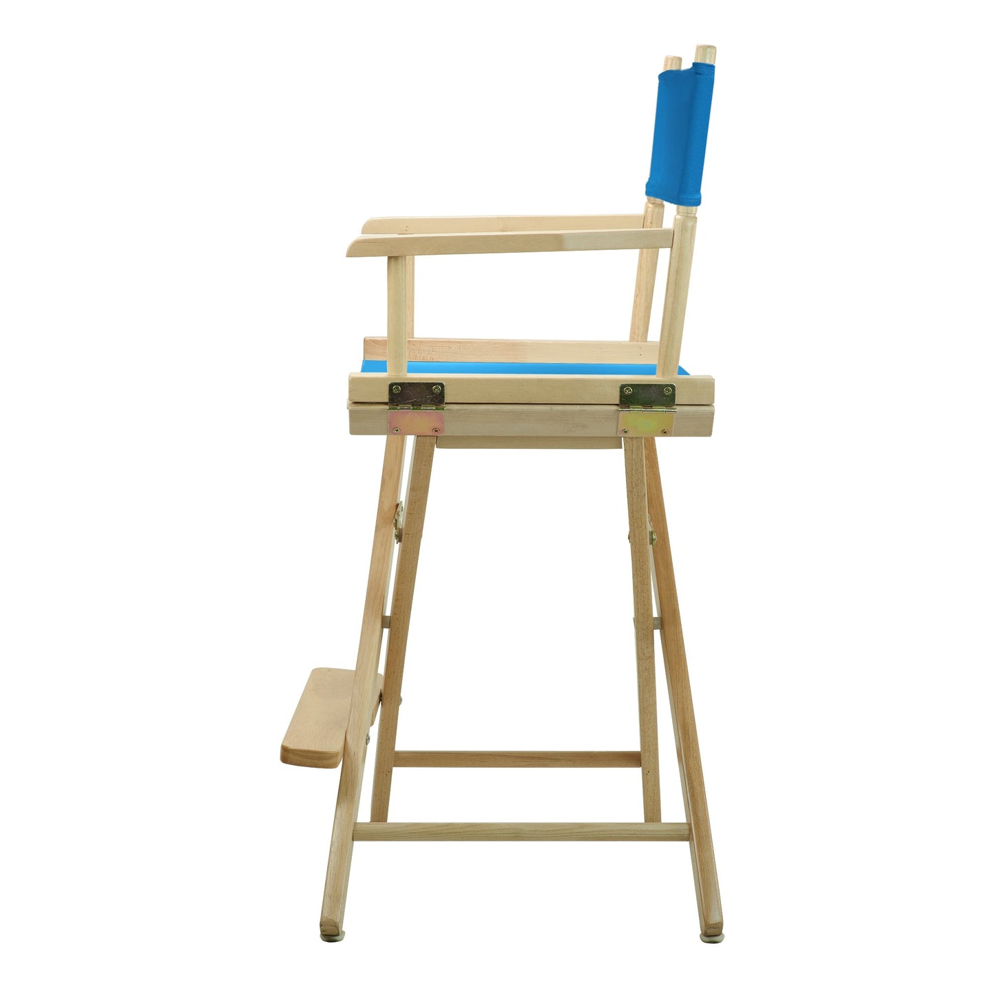 Casual Home 220-00/021-27 Director Chair 24" - Counter Height Natural Frame/Turquoise Canvas