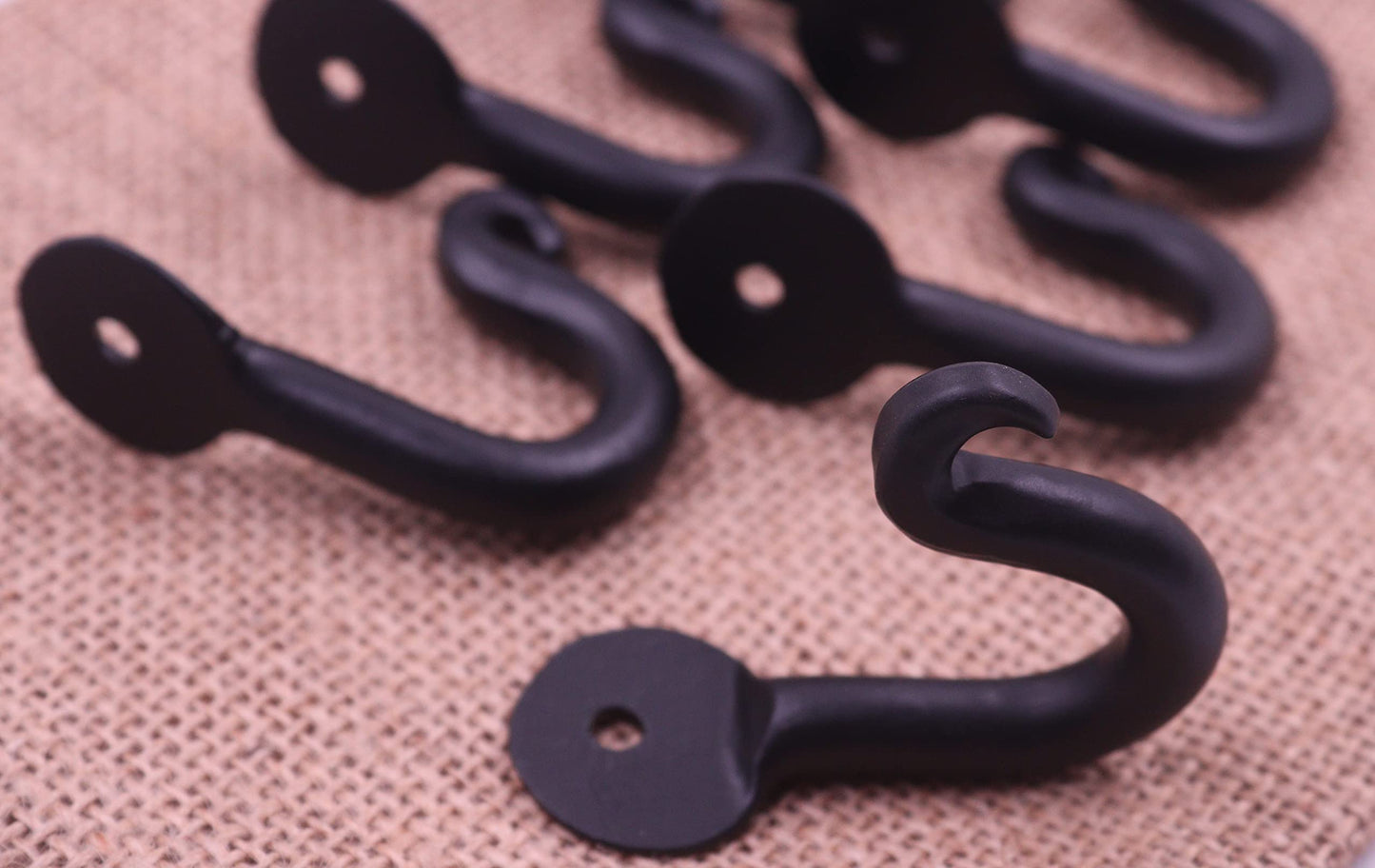 The Metal Magician Pack of 20 Large Penny Single Robe Hook 2 Inch Iron Blacksmith Key Holder Towel, Handbags, Hat Hanging Perfect for Bathroom, Kitchen, Living Room