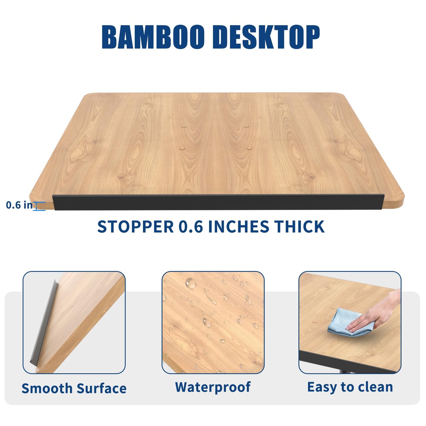 Lectern Podium Stand with Storage Platform, Height Adjustable Steady Standing Design Teacher Speaker Lecture Classroom Presentation Stand for Speech, Lecture, Church, Reading or Laptop Desk