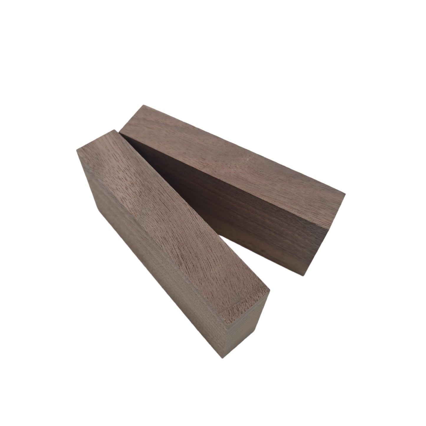 2PCS Unfinished Walnut Wood Blocks for DIY Crafting,Scroll Saw, Woodworking, Wood Carving,Burning,Laser Cutting,Engraving, CNC Cutting, Painting, Fretwork (3.93 x 1.96 x 0.78)