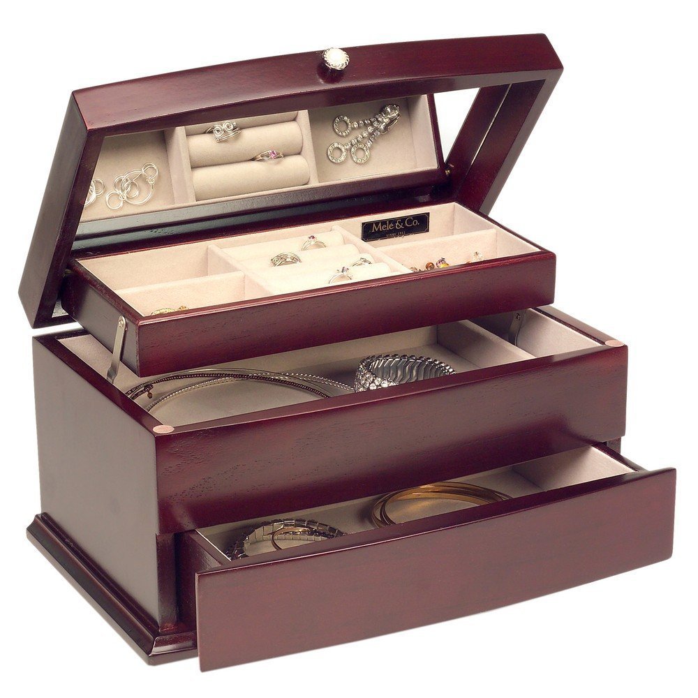Mele & Co. Meghan Cherry Jewelry Box