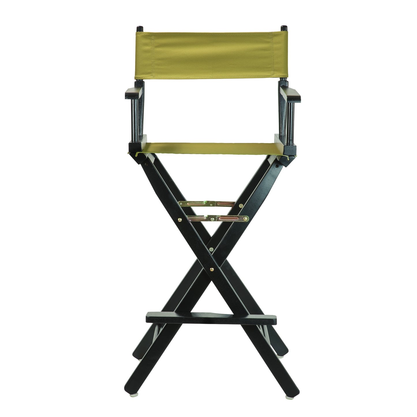 Casual Home 30" Director's Chair Black Frame-with Olive Canvas, Bar Height
