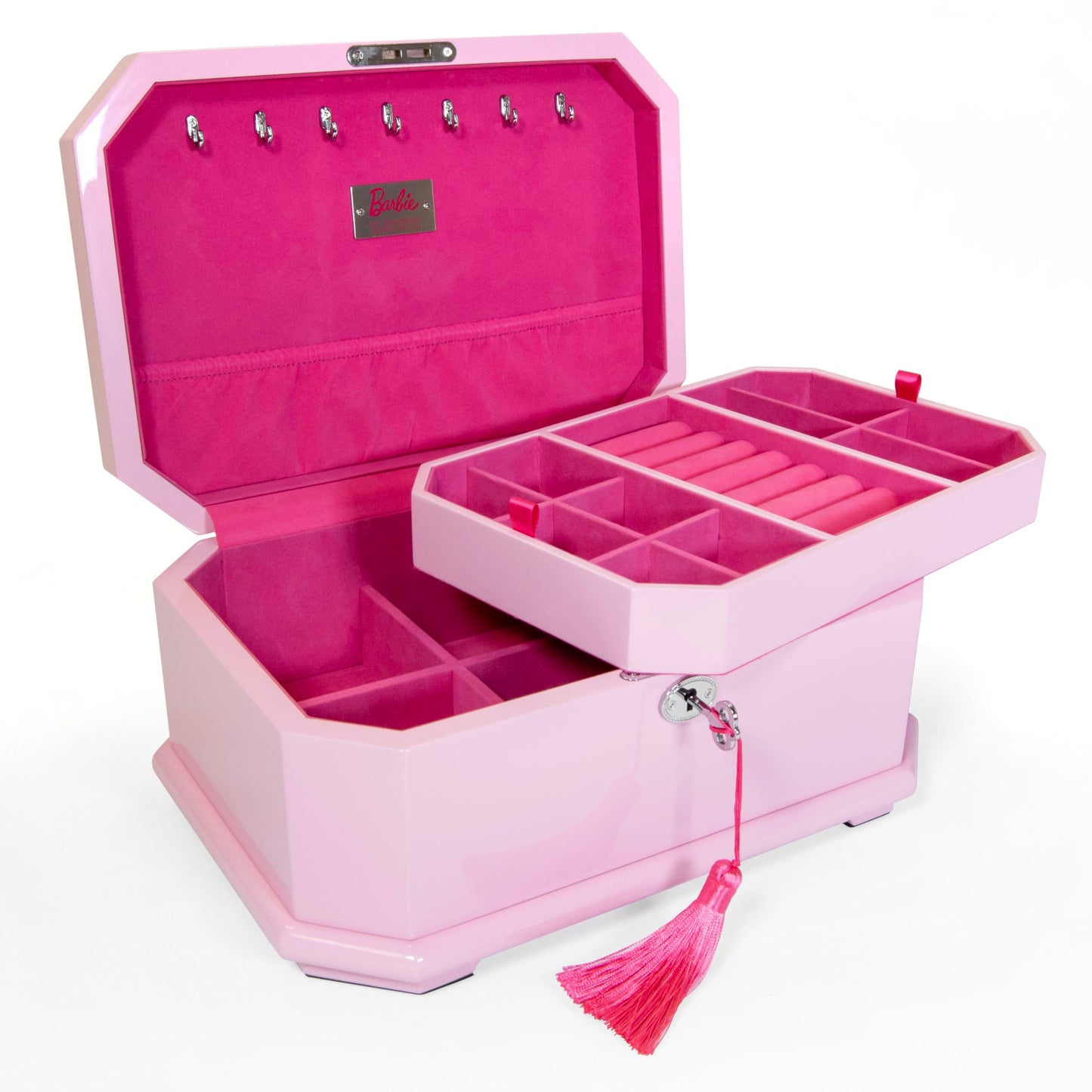 Barbie Limited Edition 65th Anniversary Wooden Jewelry Case by Mele and Co