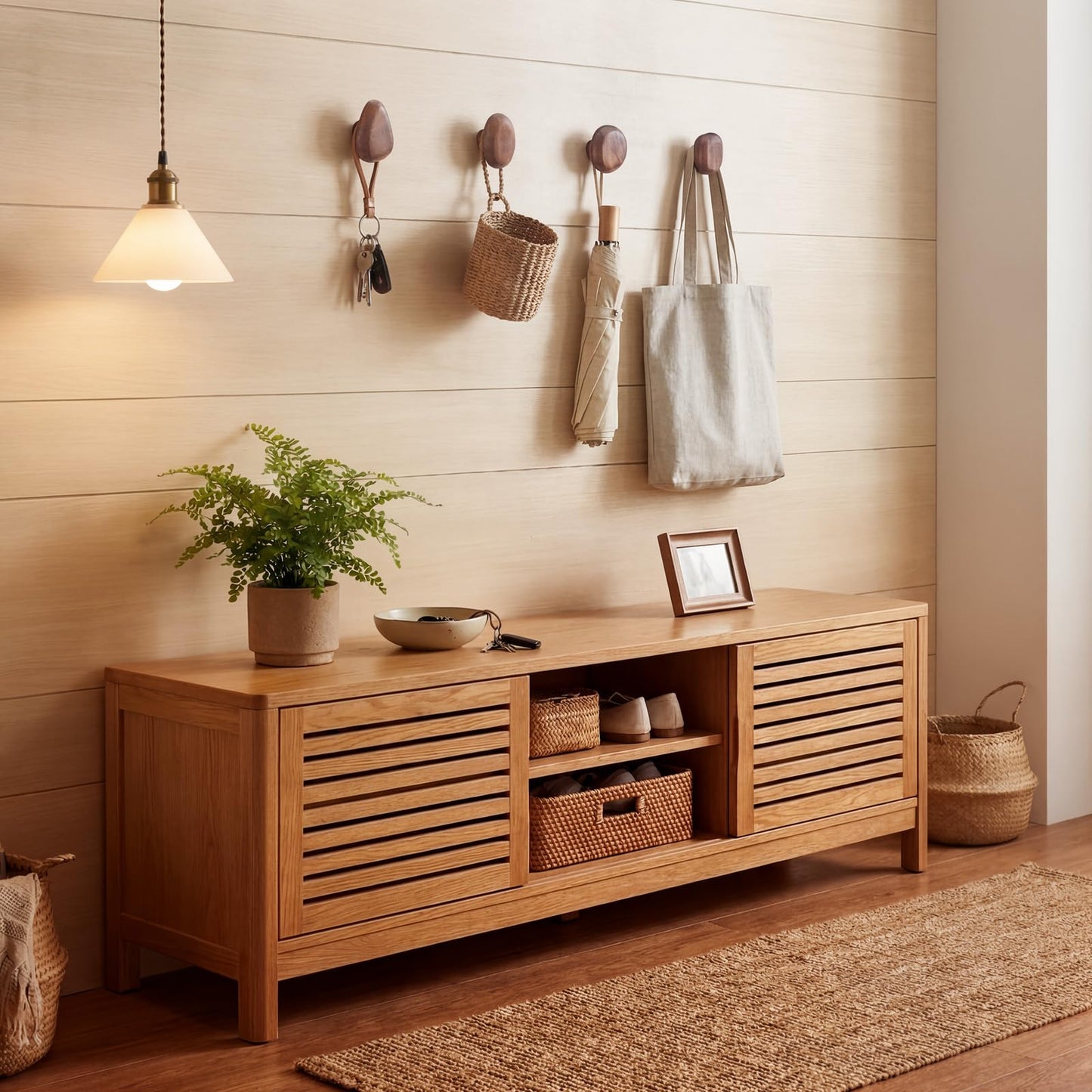 Novabright 8 Pcs Walnut Wood Wall Mounted Coat Hooks Wooden Wall Hooks Wooden Cabinet Knobs Wood Cabinet Knobs Coat Racks for Hanging Towels Clothing Scarf Bag Hat Bedroom Home Office